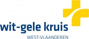 Logo Wit-gele kruis West Vlaanderen