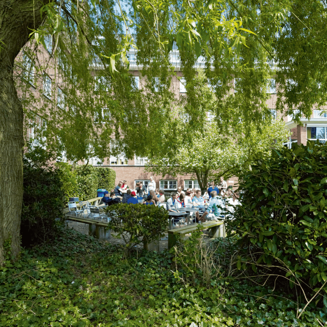 Campus Torhout tuin