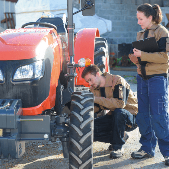 Agrarische en industriële voertuigen tractor